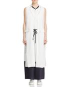 Dkny Pure Long Trench Vest