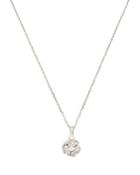 Kate Spade New York Bouquet Toss Cubic Zirconia & Imitation Pearl Flower Cluster Pendant Necklace In Silver Tone, 17-20