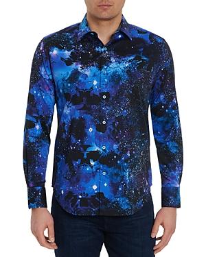 Robert Graham Spacecation Outer Space Long Sleeve Shirt