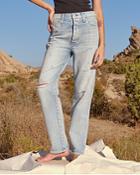 Amo Layla Ripped Jeans In Light Vintage