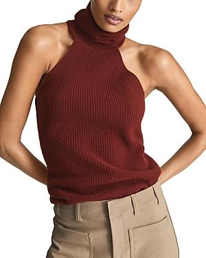 Reiss Clem Turtleneck Sleeveless Sweater