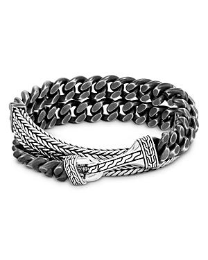 John Hardy Sterling Silver Classic Chain Double Wrap Bracelet