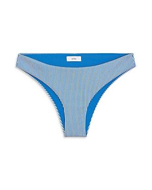 Onia Daisy Striped Bikini Bottom