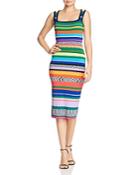 Milly Rainbow Stripe Dress