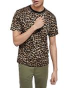 The Kooples Leopard Crewneck T-shirt