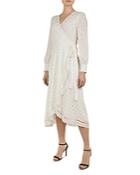 Ted Baker Hevenly Embroidered Wrap Dress