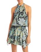 Ramy Brook Forrest Paisley Printed Mini Dress