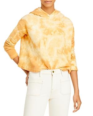 Enza Costa French Terry Cropped Hoodie