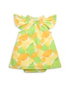Rosie Pope Baby Infant Girls' Citrus Print Sundress - Sizes 3-12 Months - Compare At $30