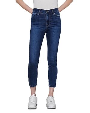 Frame Ali High Rise Skinny Cropped Jeans In Lupine