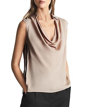 Reiss Ameliee Cowl Sleeveless Top