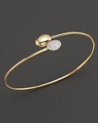 Kc Designs Diamond Double Oval Bangle In 14k Yellow Gold