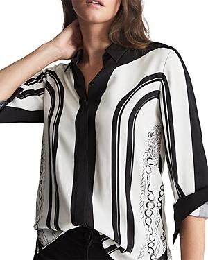 Reiss Lucca Printed Shirt