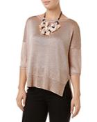Phase Eight Mea Shimmer Necklace Top