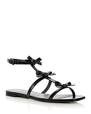 Valentino Garavani Women's French Bows Ankle Wrap Sandals