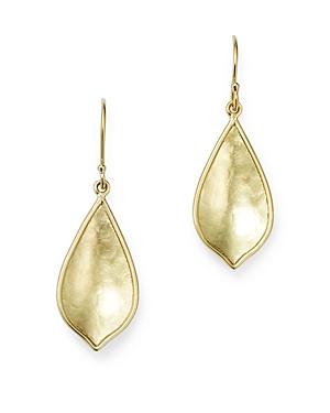 Amrapali Jewels 18k Yellow Gold Varsha Small Petal Drop Earrings