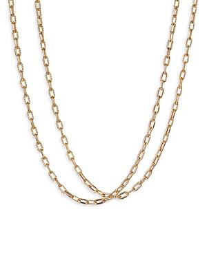 David Yurman 18k Yellow Gold Madison Thin Necklace, 22