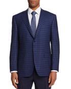 Canali Check With Windowpane Classic Fit Sport Coat