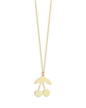 Bloomingdale's Cherry Pendant Necklace In 14k Yellow Gold, 18 - 100% Exclusive