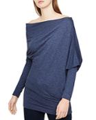 Reiss Norah Draped Off-the-shoulder Top