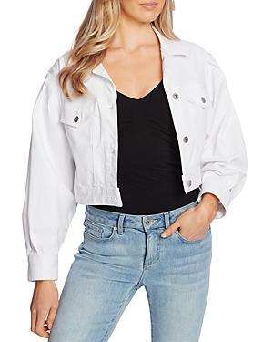 Cece Cropped Denim Jacket