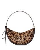 Kate Spade New York Crescent Small Leopard Calf Hair Shoulder Bag