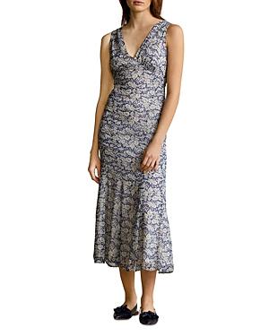 Polo Ralph Lauren Floral Print V Neck Dress