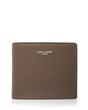 Saint Laurent East West Leather Bifold Wallet