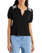 Gerard Darel Anae Puff Sleeve Top
