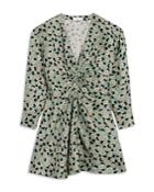 Sandro Angele Floral Print Mini Dress