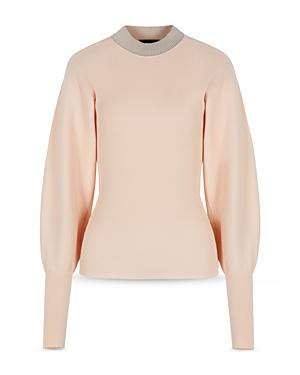 Emporio Armani Bishop Sleeve Sweater