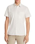 Billy Reid Donelson Short Sleeve Button-down Shirt