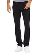 Paige Slim Fit Croft Jeans In Black Shadow