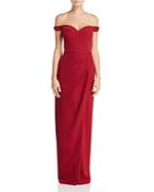 Js Collections Off-the-shoulder Gown