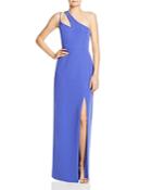Laundry By Shelli Segal One-shoulder Gown