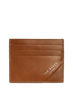 Ted Baker Embossed Corner Leather Cardholder