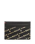 Bally Embossed Leather Card Case