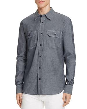 Jean Shop Kevin Dark Chambray Regular Fit Button-down Shirt