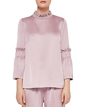 Ted Baker Ted Says Relax Myani Frill-trim Top