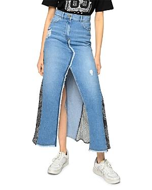 Pinko Vertigini Denim Skirt