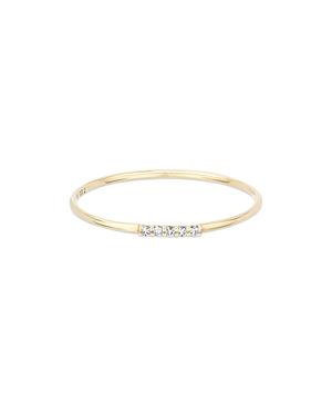 Adina Reyter 14k Yellow Gold Diamond Stack Ring