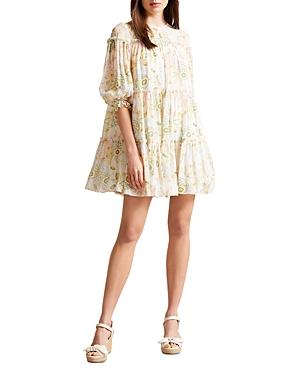 Ted Baker Bellona Tiered Trapeze Mini Dress