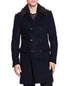 The Kooples The Soft Military Wool Coat