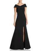 Dylan Gray Off-the-shoulder Gown