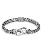John Hardy Sterling Silver Classic Chain Small Link Station Bracelet
