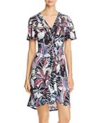Tommy Bahama Printed Twist-front Dress