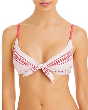 Lemlem Jemari Printed Tie Bikini Top