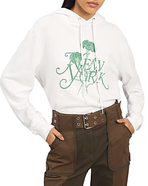 Derek Lam 10 Crosby Raelynn Graphic Hoodie