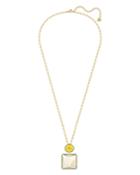 Swarovski Orbita Two Sided Square Pendant Necklace, 20