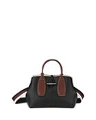 Longchamp Medium Leather Top Handle Bag